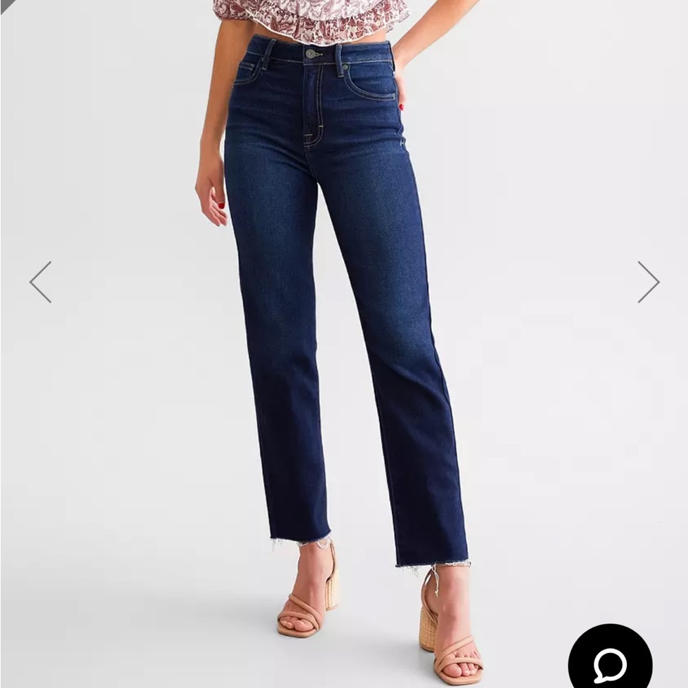 HIDDEN Tracey Cropped Straight Stretch Jean